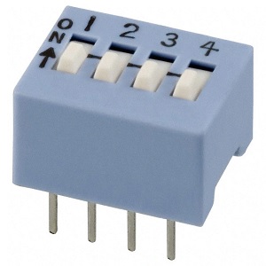 DIP Switch, 4 Position